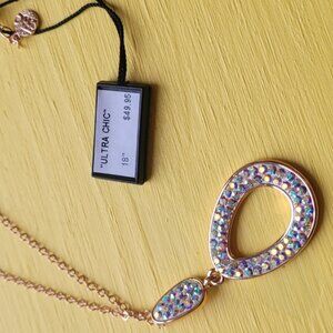 FAC Ultra Chic rose-gold pendent